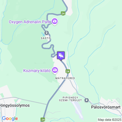 4 vszak Vlgyhotel a trkpen