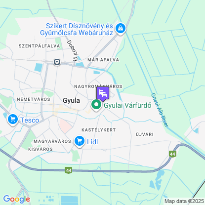 Angyal Apartman Gyula a trkpen