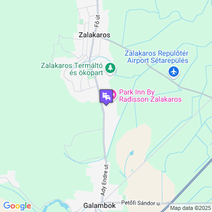 Aquatherm Hotel a térképen