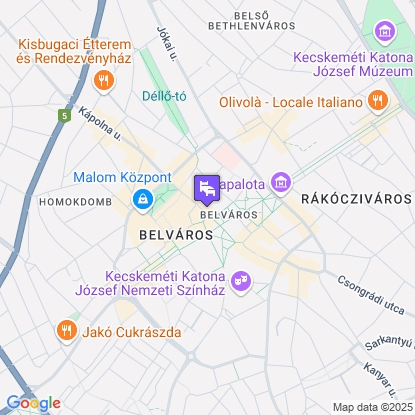 Aranyhomok Hotel Business & Relax a térképen