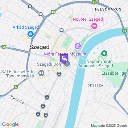 Art Hotel Szeged a trkpen