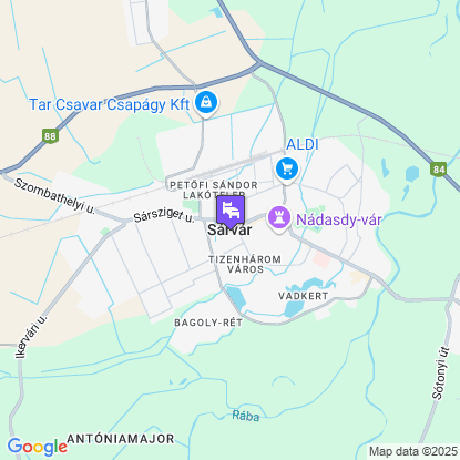 Berill Suites a térképen