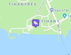 Club Tihany Hotel a térképen