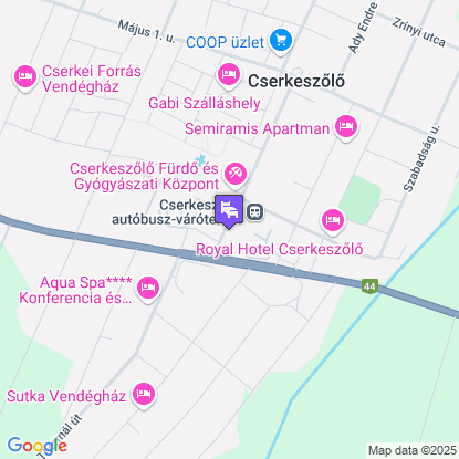 Solaris Apartman & Resort a térképen