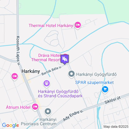 Dráva Hotel Thermal Resort a térképen