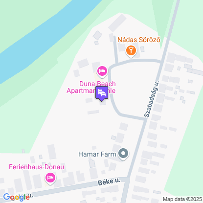 Duna-Beach Apartman a térképen