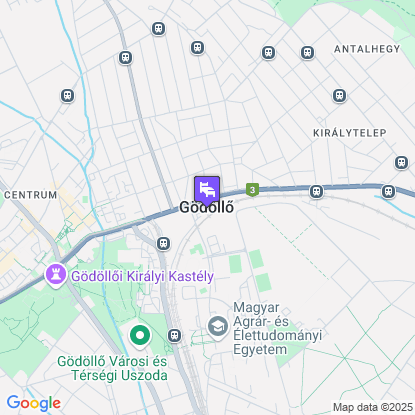 Erzsébet Királyné Szálloda a térképen