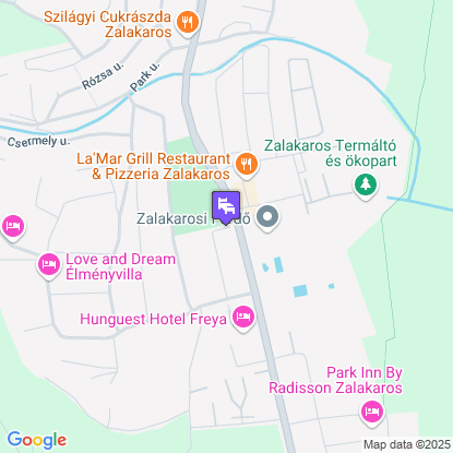 Fürdő Hotel a térképen