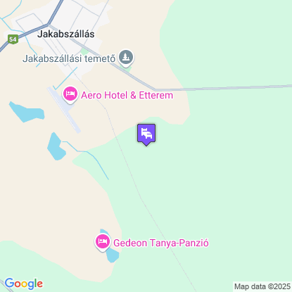 Gedeon Tanya-Panzió a térképen