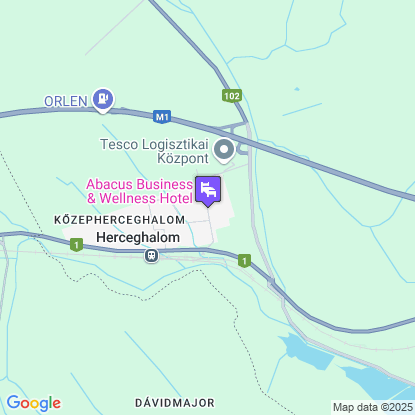 Abacus Business & Wellness Hotel a térképen