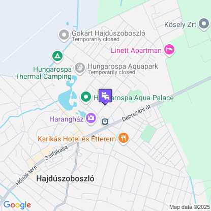 Hunguest Hotel Béke a térképen