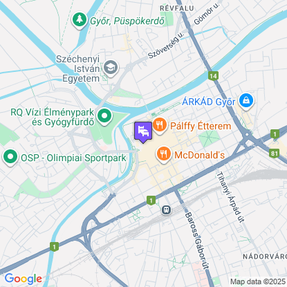 Hotel Capitulum a térképen