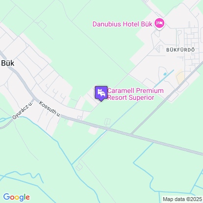 Caramell Premium Resort a térképen
