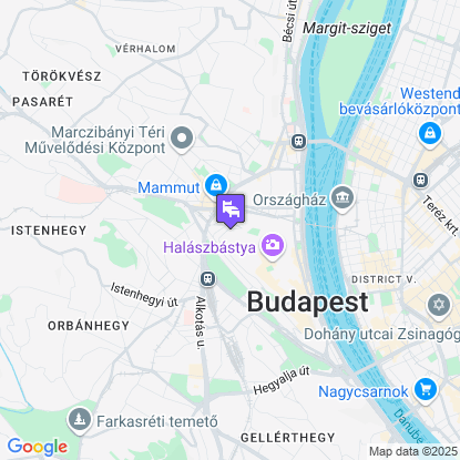 Hotel Castle Garden a térképen