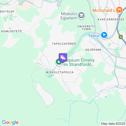 Hotel Hungaria Miskolctapolca a trkpen