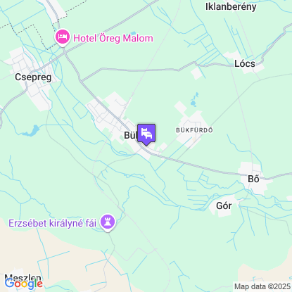 Hotel Piroska a térképen