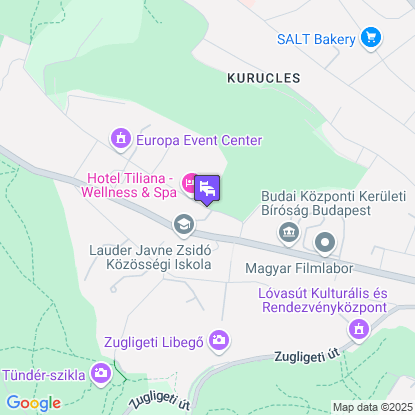 The Hotel Unforgettable - Hotel Tiliana by Homoky Hotels a térképen