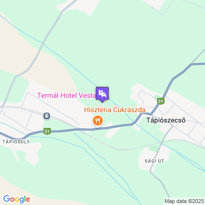 Termál Hotel Vesta a térképen