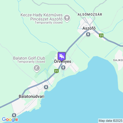 Huszár Vendégház a térképen