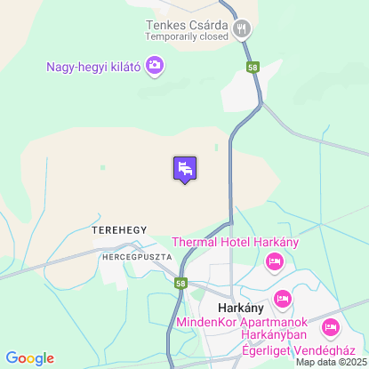 Lídia Hotel Harkány a térképen