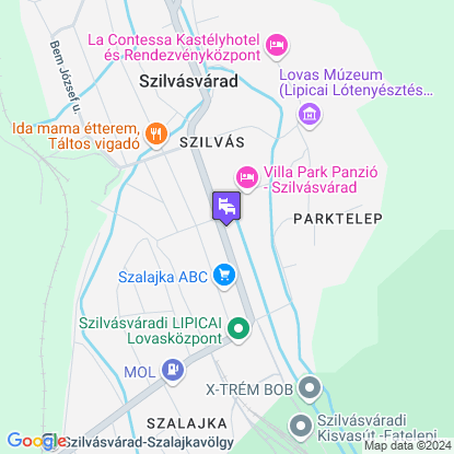 Lipicai Hotel a térképen