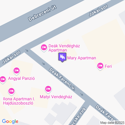 Mary Apartman a térképen