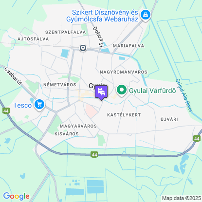 Plza Hotel Gyula a trkpen