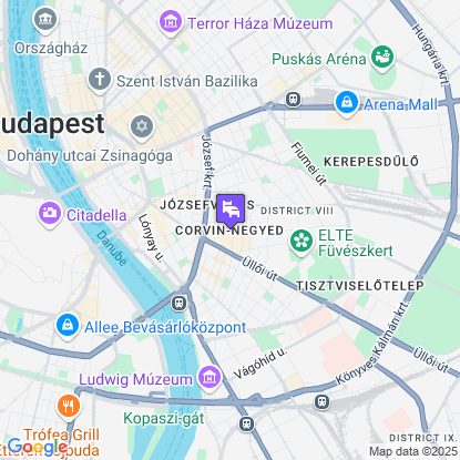 Prater Residence a térképen