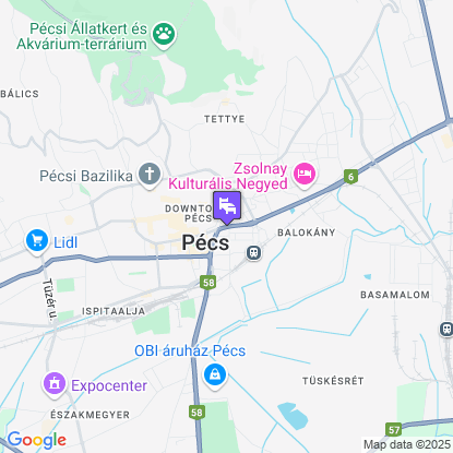 R73 Residences a térképen