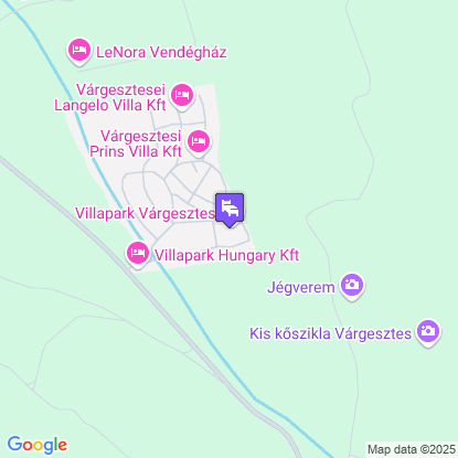 Villapark Várgesztes a térképen